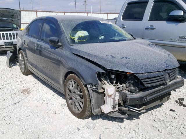 3VWLL7AJ8EM305722 - 2014 VOLKSWAGEN JETTA TDI GRAY photo 1