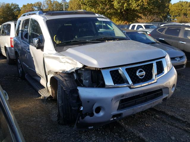 5N1AA0NE8BN601521 - 2011 NISSAN ARMADA PLA SILVER photo 1