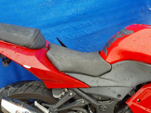 JKAEXMJ149DA36101 - 2009 KAWASAKI EX250 J RED photo 6