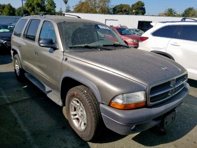 1D4HR38N13F614022 - 2003 DODGE DURANGO SP GOLD photo 1