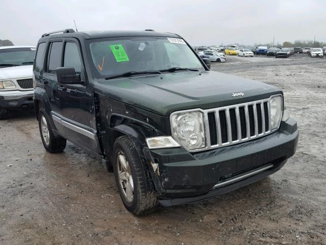 1J4PP5GK8BW530807 - 2011 JEEP LIBERTY LI GREEN photo 1