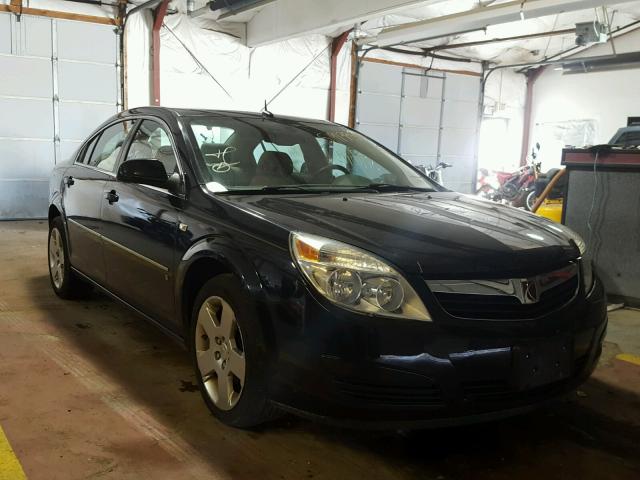 1G8ZS57N07F275773 - 2007 SATURN AURA XE BLACK photo 1