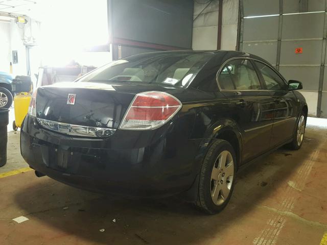 1G8ZS57N07F275773 - 2007 SATURN AURA XE BLACK photo 4