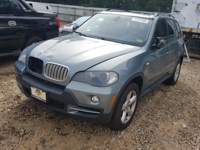 5UXFF0C56ALT77348 - 2010 BMW X5 XDRIVE3 BLUE photo 2