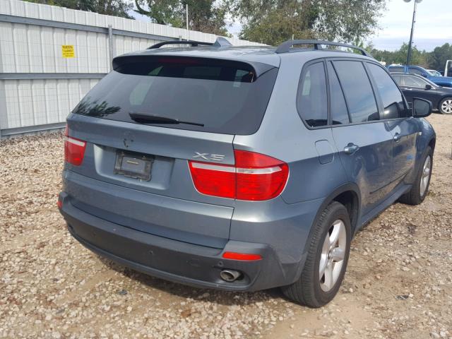 5UXFF0C56ALT77348 - 2010 BMW X5 XDRIVE3 BLUE photo 4