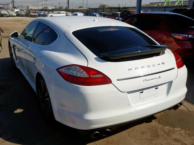 WP0AD2A71DL045100 - 2013 PORSCHE PANAMERA S WHITE photo 3