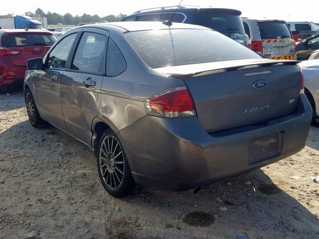 1FAHP3GN2BW117098 - 2011 FORD FOCUS SES SILVER photo 3