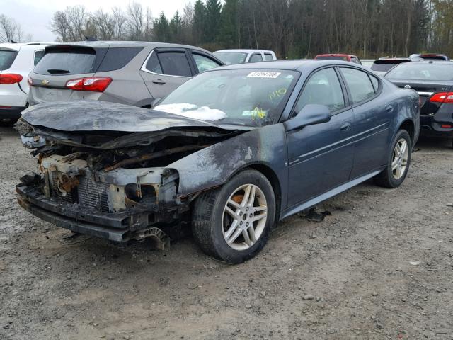 2G2WR584861276660 - 2006 PONTIAC GRAND PRIX BLUE photo 2