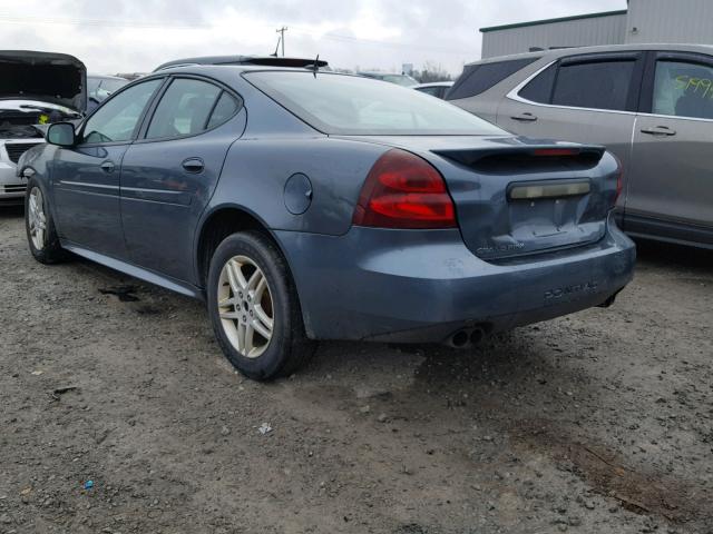 2G2WR584861276660 - 2006 PONTIAC GRAND PRIX BLUE photo 3