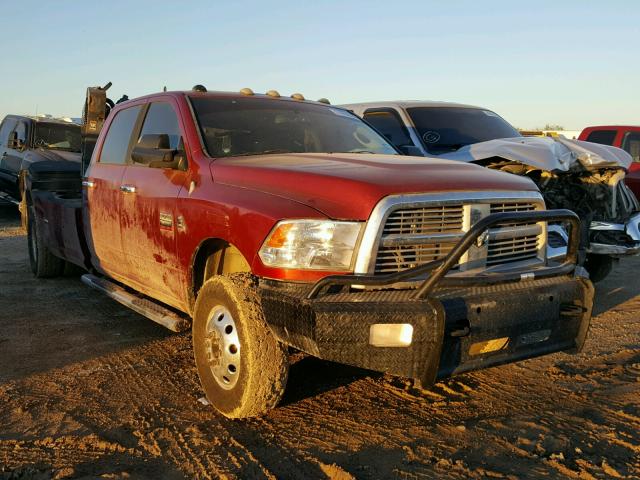 3C63DRHLXCG228213 - 2012 DODGE RAM 3500 S RED photo 1