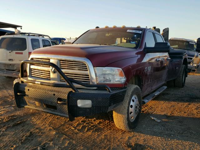 3C63DRHLXCG228213 - 2012 DODGE RAM 3500 S RED photo 2