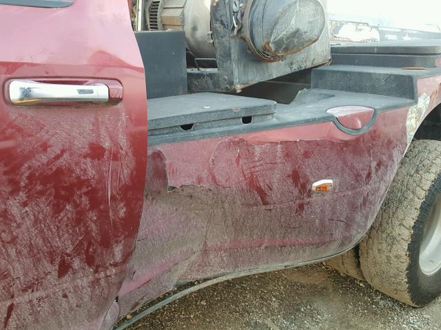 3C63DRHLXCG228213 - 2012 DODGE RAM 3500 S RED photo 9