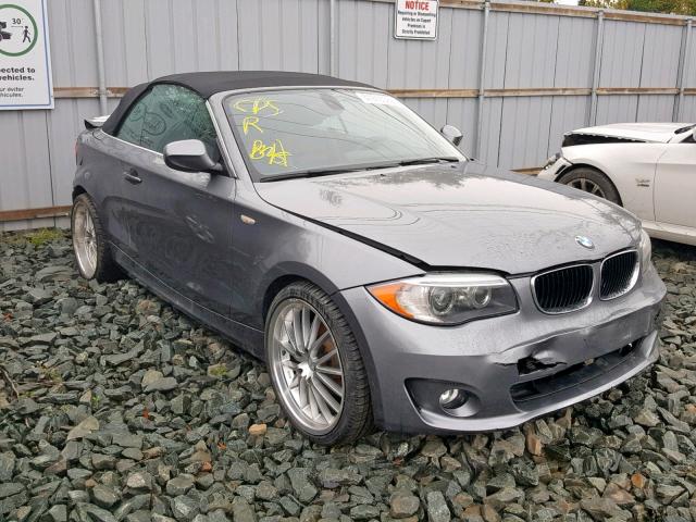 WBAUL7C59CVM83632 - 2012 BMW 128 I GRAY photo 1