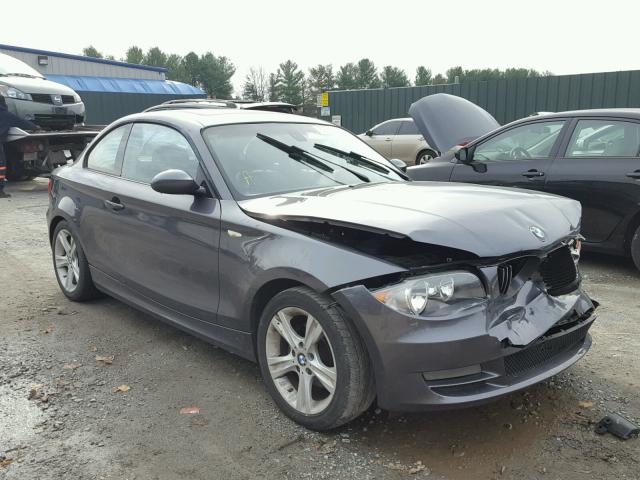 WBAUP735X8VF09802 - 2008 BMW 128 I GRAY photo 1