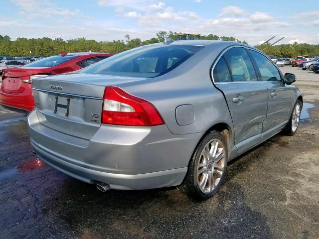 YV1AH852471021633 - 2007 VOLVO S80 V8 SILVER photo 4