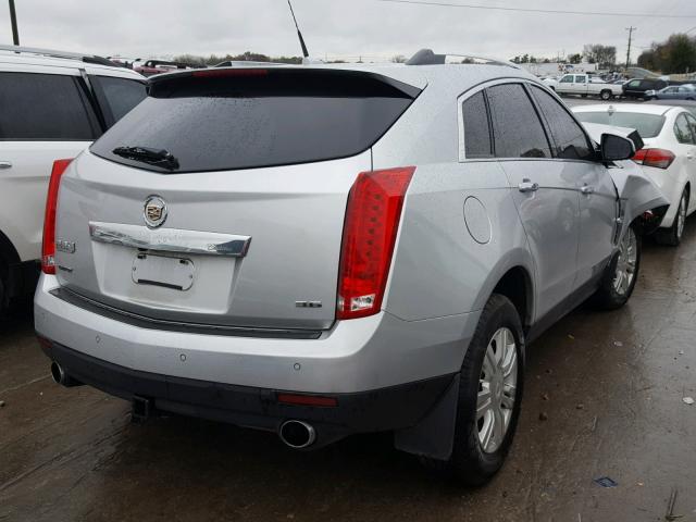 3GYFNAE39CS609096 - 2012 CADILLAC SRX LUXURY SILVER photo 4