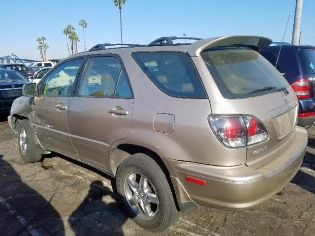 JTJGF10U220148169 - 2002 LEXUS RX 300 GOLD photo 3