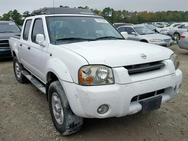 1N6ED27T12C388280 - 2002 NISSAN FRONTIER C WHITE photo 1