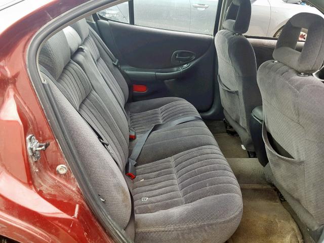 1G2WP52K62F175309 - 2002 PONTIAC GRAND PRIX Қызыл фото 6