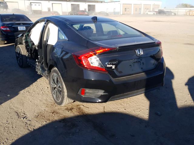 19XFC1F77HE019479 - 2017 HONDA CIVIC EXL BLACK photo 3