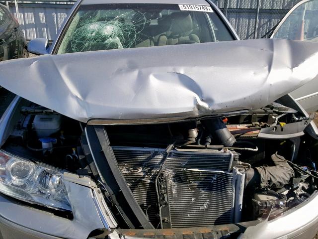 5NPET46C79H474422 - 2009 HYUNDAI SONATA GLS SILVER photo 7