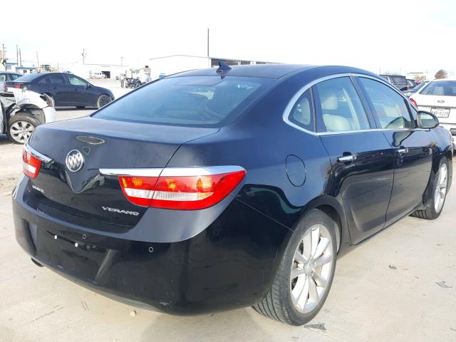 1G4PR5SKXC4151064 - 2012 BUICK VERANO CON BLACK photo 4