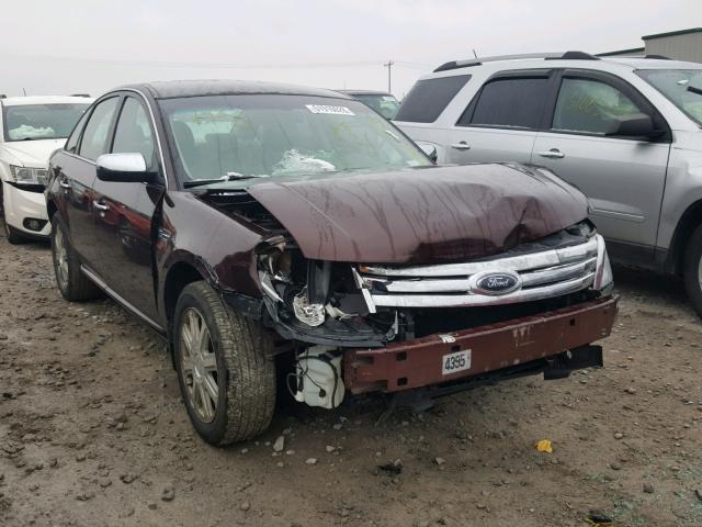 1FAHP28W69G123461 - 2009 FORD TAURUS LIM RED photo 1