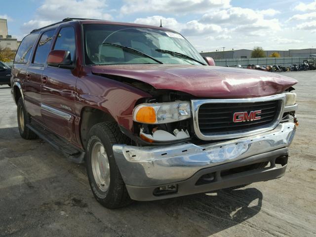 1GKFK16Z52J220493 - 2002 GMC YUKON XL K MAROON photo 1