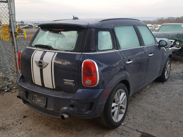 WMWZC5C54DWP33011 - 2013 MINI COOPER S C BLACK photo 4