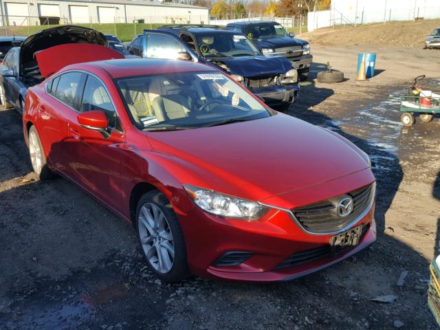 JM1GL1V50H1148218 - 2017 MAZDA 6 TOURING RED photo 1