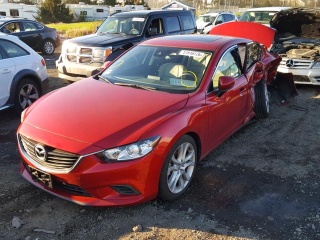 JM1GL1V50H1148218 - 2017 MAZDA 6 TOURING RED photo 2