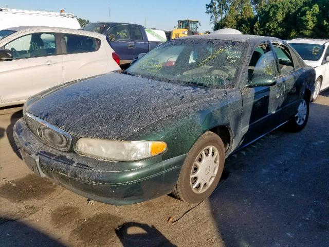 2G4WS52JX31150810 - 2003 BUICK CENTURY CU GREEN photo 2