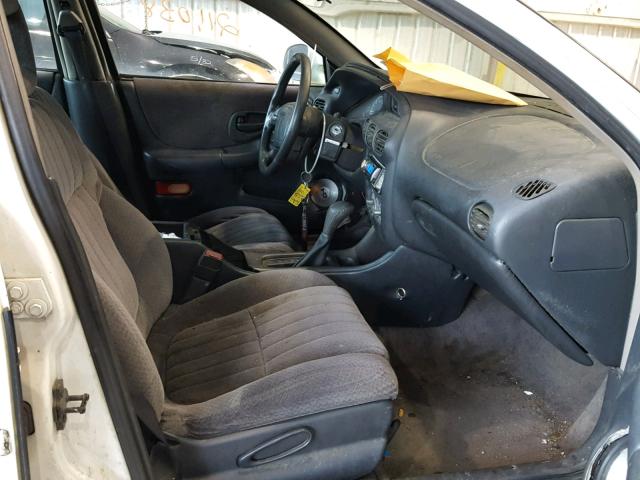 1G2WP52K9YF181176 - 2000 PONTIAC GRAND PRIX WHITE photo 5