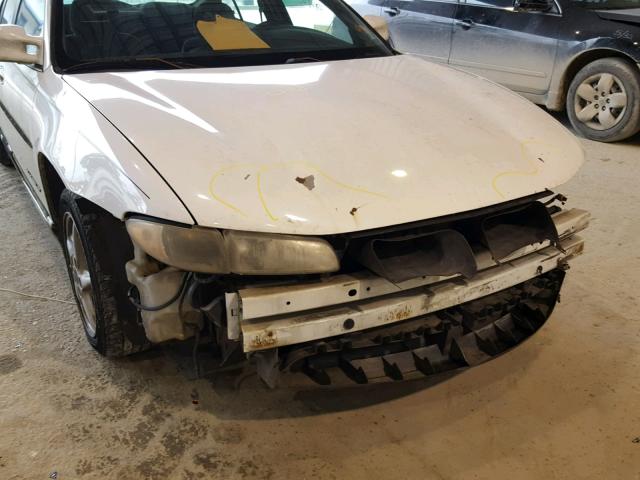 1G2WP52K9YF181176 - 2000 PONTIAC GRAND PRIX WHITE photo 9