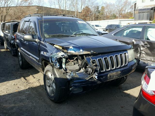 1J4GW58N71C739953 - 2001 JEEP GRAND CHER BLUE photo 1