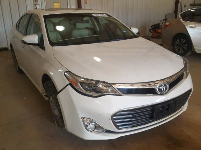 4T1BK1EB4FU172077 - 2015 TOYOTA AVALON XLE WHITE photo 1