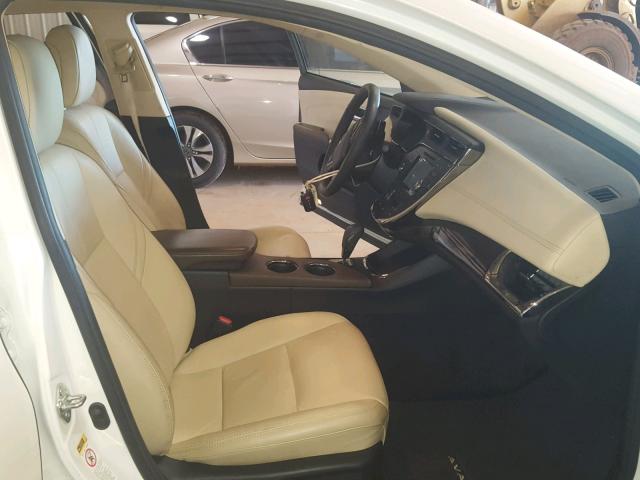 4T1BK1EB4FU172077 - 2015 TOYOTA AVALON XLE WHITE photo 5