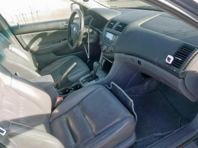 1HGCM56825A049392 - 2005 HONDA ACCORD EX GRAY photo 5