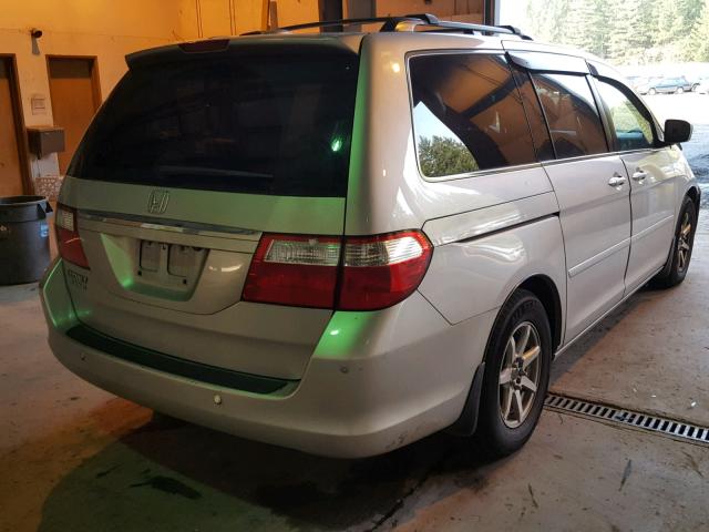 5FNRL38856B012598 - 2006 HONDA ODYSSEY TO SILVER photo 4