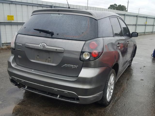 2T1KR32E15C341090 - 2005 TOYOTA COROLLA MA CHARCOAL photo 4