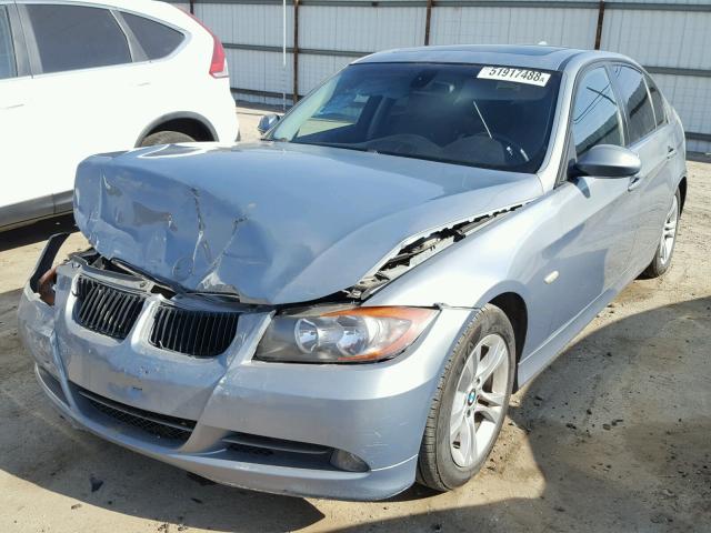 WBAVC53588FZ86871 - 2008 BMW 328 I SULE BLUE photo 2