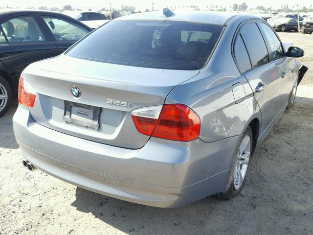 WBAVC53588FZ86871 - 2008 BMW 328 I SULE BLUE photo 4