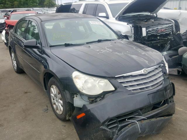 1C3LC46K68N204809 - 2008 CHRYSLER SEBRING LX BLACK photo 1