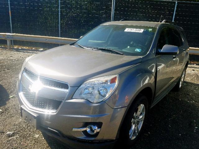 2GNFLNEK4C6255956 - 2012 CHEVROLET EQUINOX LT GRAY photo 2