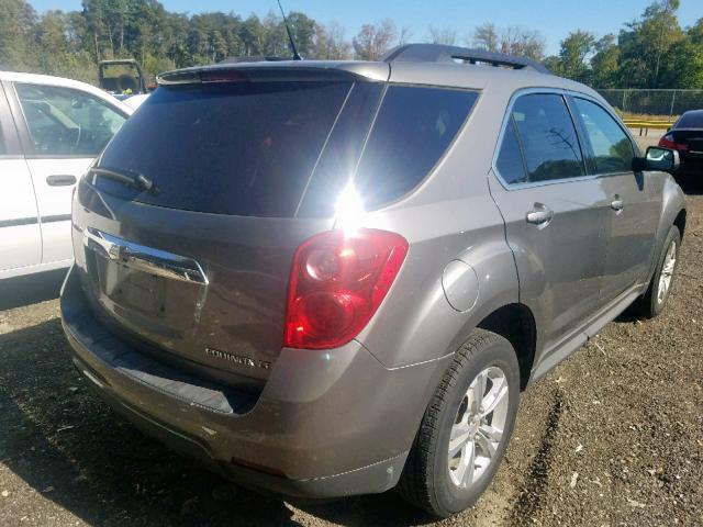 2GNFLNEK4C6255956 - 2012 CHEVROLET EQUINOX LT GRAY photo 4