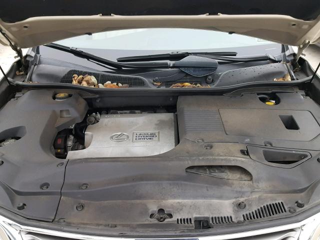 JTJBC1BA9D2439362 - 2013 LEXUS RX 450 GOLD photo 7