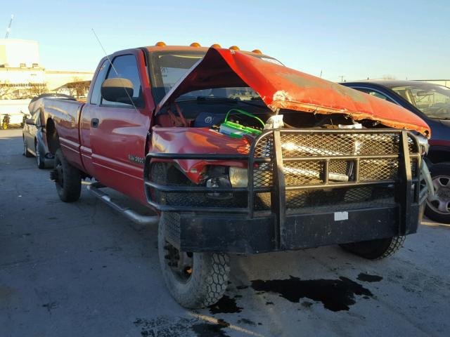 3B7MF33C72M239679 - 2002 DODGE RAM 3500 RED photo 1