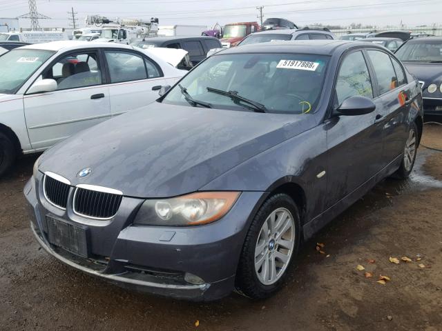 WBAVD13566KV04344 - 2006 BMW 325 XI GRAY photo 2