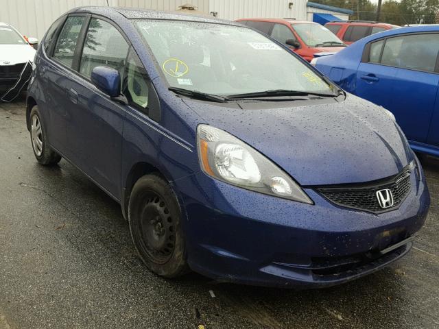 JHMGE8H33DC030111 - 2013 HONDA FIT BLUE photo 1