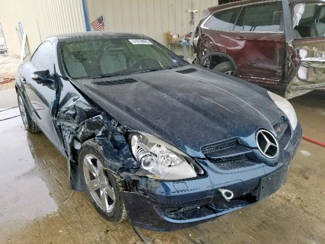 WDBWK54F26F126431 - 2006 MERCEDES-BENZ SLK 280 BLUE photo 1